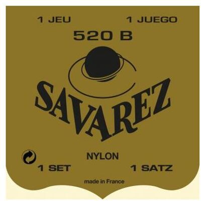 Savarez 520 B weiss, Low Tension (Gitarre, 0.03"), Saiten Savarez 520 B weiss, Low Tension (Gitarre, 0.03"), Saiten