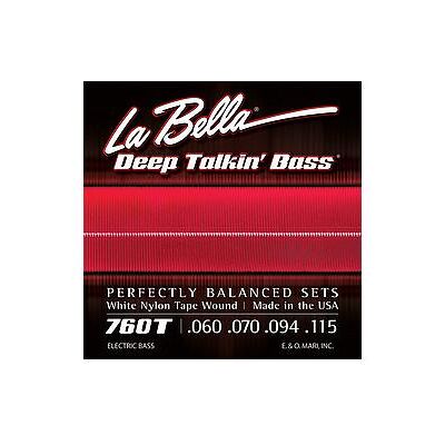 La Bella Bass 760T White Nylon 060/115 (E-Bass, Geige, Kontrabass), Saiten La Bella Bass 760T White Nylon 060/115 (E-Bass, Geige, Kontrabass), Saiten