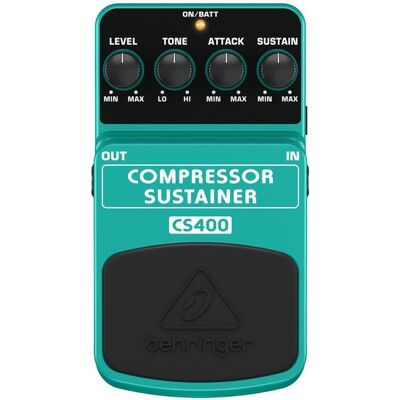 Behringer CS400 Efekt gitarowy (Gitarre), Effektpedal, Schwarz Behringer CS400 Efekt gitarowy (Gitarre), Effektpedal, Schwarz
