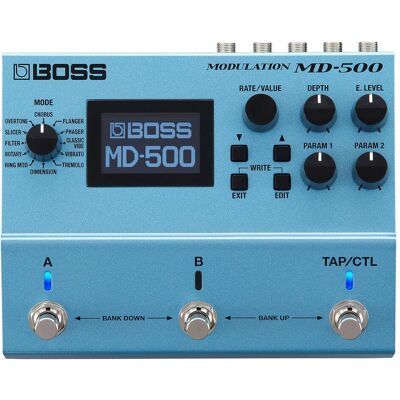 Boss (Electronics) MD-500 multi-effects pedal/processor (Gitarre), Effektpedal, Blau Boss (Electronics) MD-500 multi-effects pedal/processor (Gitarre), Effektpedal, Blau