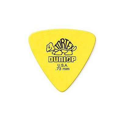 Dunlop Plectren Tortex Tri 073 gelb (6) (0.73 mm), Plektrum, Gelb Dunlop Plectren Tortex Tri 073 gelb (6) (0.73 mm), Plektrum, Gelb