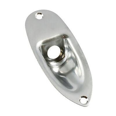 AllParts AP AP 0610-010 Buchsenplatte Strat chr. (Instrumenten Ersatzteile), Zubehör Instrumente, Silber AllParts AP AP 0610-010 Buchsenplatte Strat chr. (Instrumenten Ersatzteile), Zubehör Instrumente, Silber