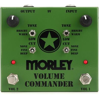 Morley Volume Commander (Bass, E-Gitarre, Gitarre), Effektpedal, Grün Morley Volume Commander (Bass, E-Gitarre, Gitarre), Effektpedal, Grün