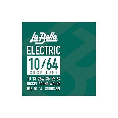 La Bella HRS-D1, Drop Tune 010/064, Saiten La Bella HRS-D1, Drop Tune 010/064, Saiten