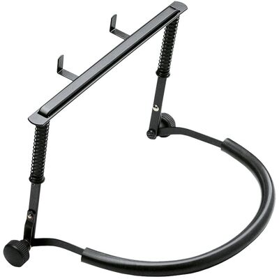 K&M Mundharmonikahalter 16415, Instrumentenständer + Halter, Schwarz K&M Mundharmonikahalter 16415, Instrumentenständer + Halter, Schwarz