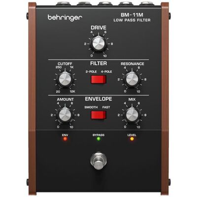 Behringer BM-11M TIEFPASSFILTER Efekt gitarowy (Gitarre), Effektpedal, Schwarz Behringer BM-11M TIEFPASSFILTER Efekt gitarowy (Gitarre), Effektpedal, Schwarz