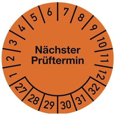 Moedel Mehrjahresprüfplakette, Streichinstrumente Moedel Mehrjahresprüfplakette, Streichinstrumente