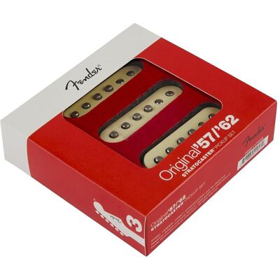Fender Original'57/62 Strat PU (3) (Instrumenten Tonabnehmer), Zubehör Instrumente, Weiss Fender Original'57/62 Strat PU (3) (Instrumenten Tonabnehmer), Zubehör Instrumente, Weiss