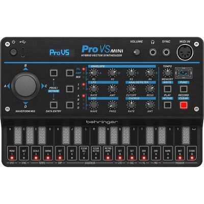 Behringer Pro VS Mini, Synthesizer, Schwarz, Blau Behringer Pro VS Mini, Synthesizer, Schwarz, Blau