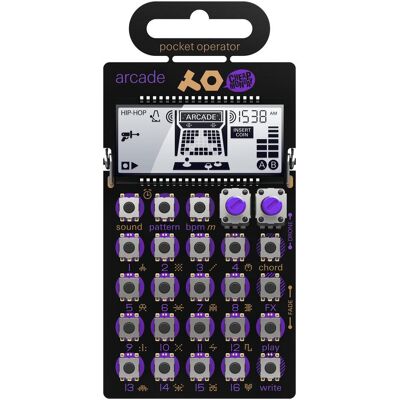 Teenage Engineering Pocket Operator PO-20 Arcade, Synthesizer, Schwarz Teenage Engineering Pocket Operator PO-20 Arcade, Synthesizer, Schwarz