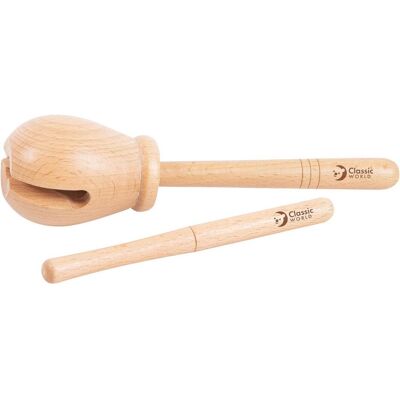 Classic World Wooden Block Percussion, 2dlg. (Perkussion), Perkussion, Mehrfarbig Classic World Wooden Block Percussion, 2dlg. (Perkussion), Perkussion, Mehrfarbig