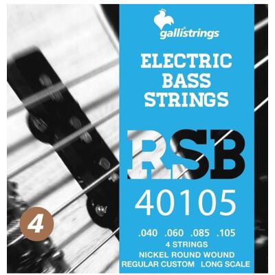 No Name Galli RSB40105 - struny do gitary basowej (4x, Gitarre), Saiten No Name Galli RSB40105 - struny do gitary basowej (4x, Gitarre), Saiten