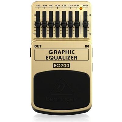 Behringer EQ700 (Gitarre), Effektpedal, Schwarz Behringer EQ700 (Gitarre), Effektpedal, Schwarz