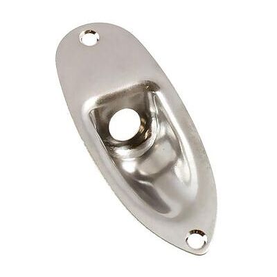AllParts AP AP 0610-001 Buchsenplatte Strat nicke (Instrumenten Ersatzteile), Zubehör Instrumente, Silber AllParts AP AP 0610-001 Buchsenplatte Strat nicke (Instrumenten Ersatzteile), Zubehör Instrumente, Silber