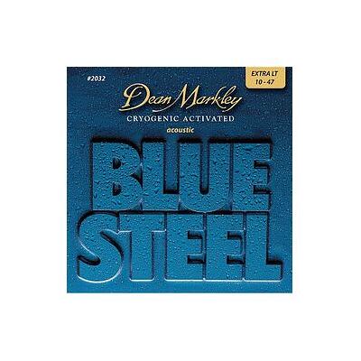 Dean Markley D.Markley 2032 Bl.Steel Acoustic 010/047 (0.02"), Saiten Dean Markley D.Markley 2032 Bl.Steel Acoustic 010/047 (0.02"), Saiten