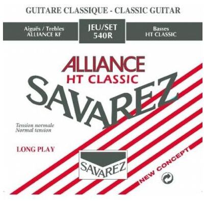Savarez Alliance 540R Standard Saitensatz (6x, Gitarre, 0.04"), Saiten Savarez Alliance 540R Standard Saitensatz (6x, Gitarre, 0.04"), Saiten