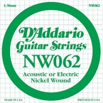 D'Addario Nw062 (1x, E-Gitarre, 0.06"), Saiten D'Addario Nw062 (1x, E-Gitarre, 0.06"), Saiten