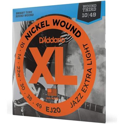 D'Addario Ej20 (6x, E-Gitarre, 0.05"), Saiten D'Addario Ej20 (6x, E-Gitarre, 0.05"), Saiten