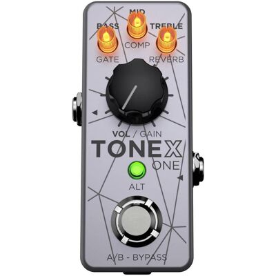 IK Multimedia Tonex One Bass Edition (Bass, E-Gitarre, Gitarre), Effektpedal, Grau IK Multimedia Tonex One Bass Edition (Bass, E-Gitarre, Gitarre), Effektpedal, Grau