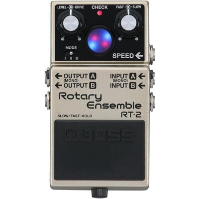 Boss (Electronics) Effektgerät RT-2 Rotary Ensemble (E-Gitarre, Keyboard), Effektpedal, Beige, Grau Boss (Electronics) Effektgerät RT-2 Rotary Ensemble (E-Gitarre, Keyboard), Effektpedal, Beige, Grau
