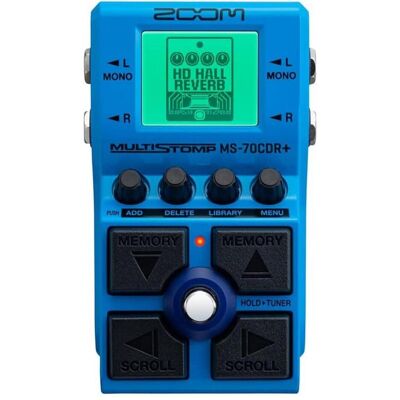 Zoom MS-70CDR+ (E-Gitarre), Effektpedal, Blau Zoom MS-70CDR+ (E-Gitarre), Effektpedal, Blau