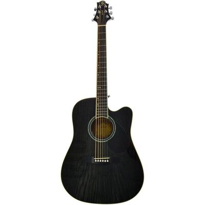 No Name Samick D 4 CE TBK - gitara elektro-akustyczna (Akustik Gitarre), Gitarre, Schwarz No Name Samick D 4 CE TBK - gitara elektro-akustyczna (Akustik Gitarre), Gitarre, Schwarz