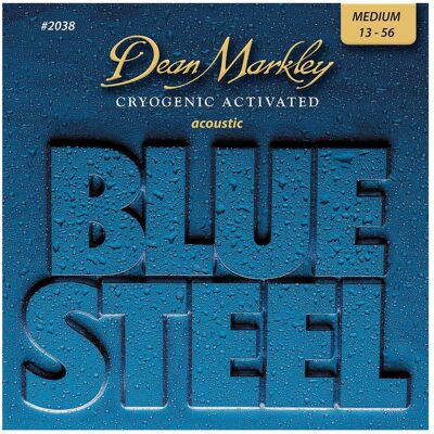 Dean Markley D.Markley 2038 Bl.Steel Acoustic 013/056 (0.02"), Saiten Dean Markley D.Markley 2038 Bl.Steel Acoustic 013/056 (0.02"), Saiten