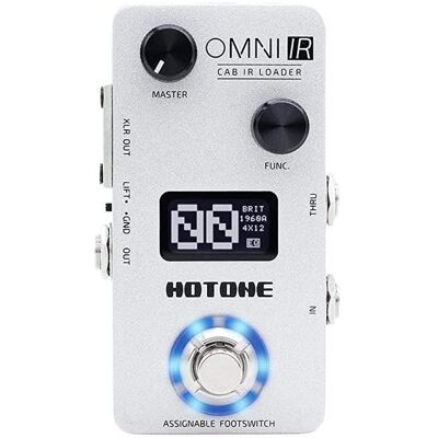 Hotone Omni IR Cabinet Impulse Response Loader effectpedaal (Bass, Gitarre), Effektpedal, Weiss Hotone Omni IR Cabinet Impulse Response Loader effectpedaal (Bass, Gitarre), Effektpedal, Weiss