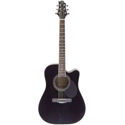 No Name Samick D 1 CE BK - gitara elektro-akustyczna (Akustik Gitarre), Gitarre, Schwarz No Name Samick D 1 CE BK - gitara elektro-akustyczna (Akustik Gitarre), Gitarre, Schwarz