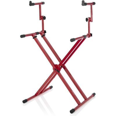 Gator GFW-KEY-5100XRED (Keyboard), Instrumentenständer + Halter, Rot Gator GFW-KEY-5100XRED (Keyboard), Instrumentenständer + Halter, Rot