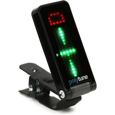 TC Electronic PolyTune Clip - Stimmgerät an einem Clip, Stimmgerät, Schwarz TC Electronic PolyTune Clip - Stimmgerät an einem Clip, Stimmgerät, Schwarz