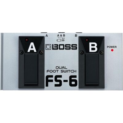 Boss (Electronics) Fusspedal FS-6 (Gitarre), Effektpedal, Schwarz, Silber, Grau Boss (Electronics) Fusspedal FS-6 (Gitarre), Effektpedal, Schwarz, Silber, Grau