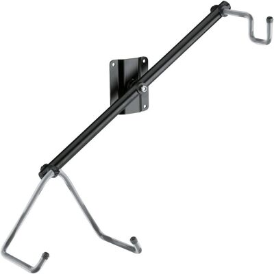 K&M A-Gitarrenwandhalter (Bass, E-Gitarre, Gitarre), Instrumentenständer + Halter, Schwarz K&M A-Gitarrenwandhalter (Bass, E-Gitarre, Gitarre), Instrumentenständer + Halter, Schwarz
