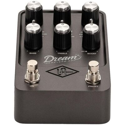 Universal Audio UAFX Dream '65 Reverb Amplifier - Gitarreneffekt (Gitarre), Effektpedal, Schwarz Universal Audio UAFX Dream '65 Reverb Amplifier - Gitarreneffekt (Gitarre), Effektpedal, Schwarz