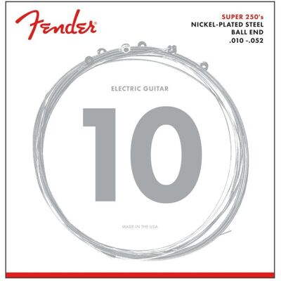 Fender 250RH Nickel Plated Steel 10-52 - E-Gitarrenseiten Fender 250RH Nickel Plated Steel 10-52 - E-Gitarrenseiten