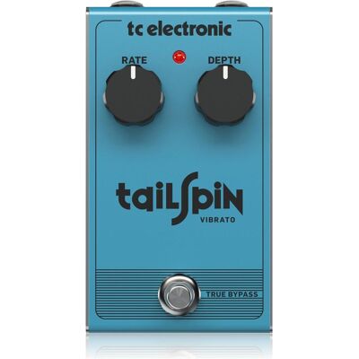 TC Electronic Tailspin Vibrato (Gitarre), Effektpedal, Schwarz TC Electronic Tailspin Vibrato (Gitarre), Effektpedal, Schwarz