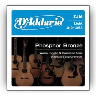 D'Addario Ej16 (6x, Gitarre, 0.05"), Saiten D'Addario Ej16 (6x, Gitarre, 0.05"), Saiten