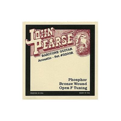 John Pearse J. Pearse 3200 Resophonic Ph.Br. 015/068, Saiten John Pearse J. Pearse 3200 Resophonic Ph.Br. 015/068, Saiten