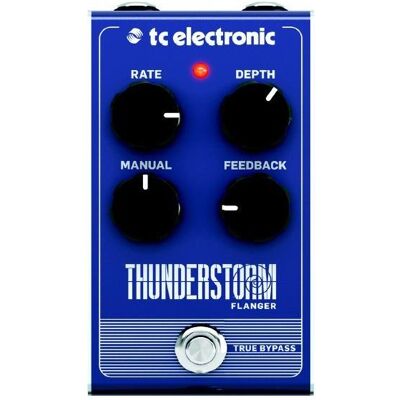 TC Electronic Thunderstorm Flanger Efekt typu flanger (Gitarre), Effektpedal TC Electronic Thunderstorm Flanger Efekt typu flanger (Gitarre), Effektpedal