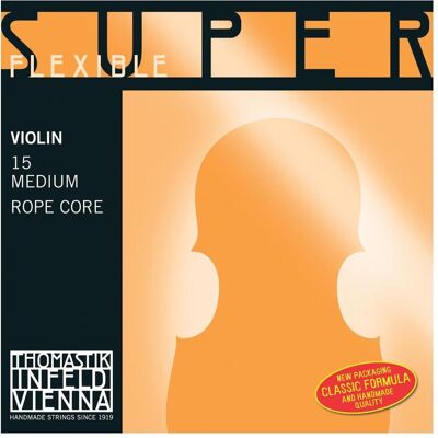 Thomastik Superflex Med. A 4/4 (1x, Violine), Saiten Thomastik Superflex Med. A 4/4 (1x, Violine), Saiten