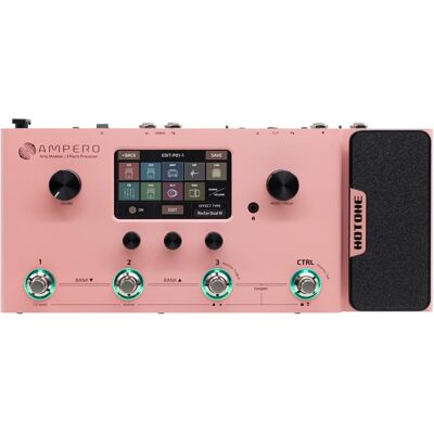 Hotone Ampero Pink Limited Edition - multiefekt gitarowy (Gitarre), Effektpedal, Pink Hotone Ampero Pink Limited Edition - multiefekt gitarowy (Gitarre), Effektpedal, Pink