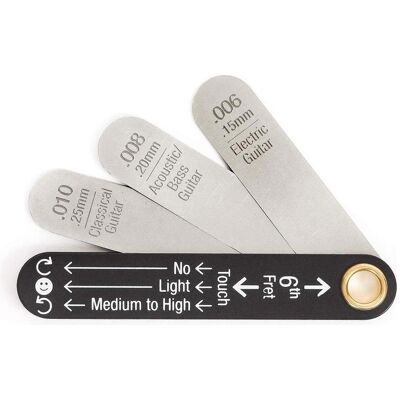 Nomad MN600 Trussrod Gauge, Zubehör Instrumente, Schwarz Nomad MN600 Trussrod Gauge, Zubehör Instrumente, Schwarz