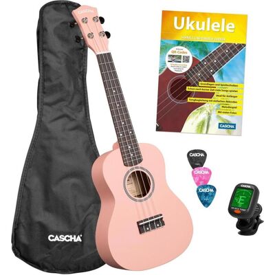 Cascha CUC107 Konzertukulele – Lindenholz – Pink, Ukulele, Pink Cascha CUC107 Konzertukulele – Lindenholz – Pink, Ukulele, Pink