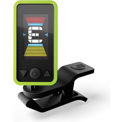 D'Addario Eclipse Chromatic Clip-On Tuner, Stimmgerät, Grün D'Addario Eclipse Chromatic Clip-On Tuner, Stimmgerät, Grün