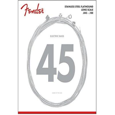 Fender Bass Strings 9050 L 045/100 (4x, Bass, 0.10"), Saiten Fender Bass Strings 9050 L 045/100 (4x, Bass, 0.10"), Saiten