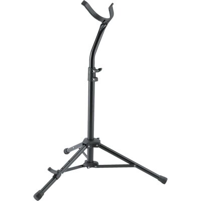 K&M Bariton-Saxophonständer 14410 (Sopransaxophon), Instrumentenständer + Halter, Schwarz K&M Bariton-Saxophonständer 14410 (Sopransaxophon), Instrumentenständer + Halter, Schwarz