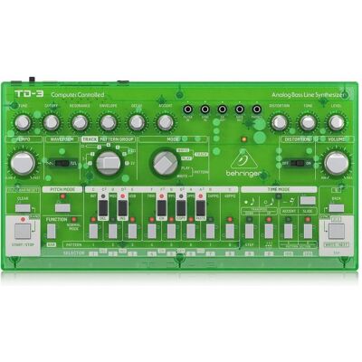 Behringer TD-3-LM Bassline, Synthesizer, Grün Behringer TD-3-LM Bassline, Synthesizer, Grün