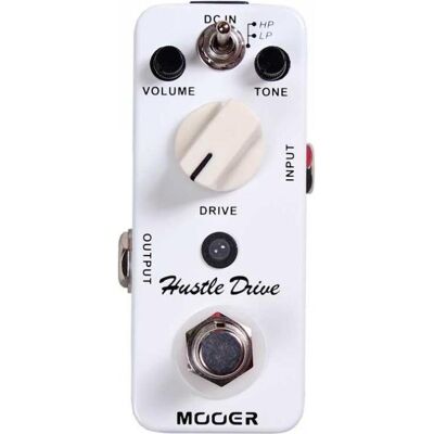 Mooer Overdrive-Pedal Hustle Drive, Hi-Gain-Effekt, Dynamischer (Gitarre), Effektpedal Mooer Overdrive-Pedal Hustle Drive, Hi-Gain-Effekt, Dynamischer (Gitarre), Effektpedal