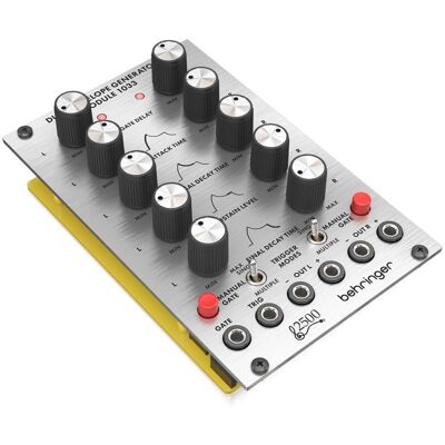 Behringer 1033 DUAL ENVELOPE GENERATOR Moduł syntezatora modularnego serii 2500, Synthesizer, Schwarz Behringer 1033 DUAL ENVELOPE GENERATOR Moduł syntezatora modularnego serii 2500, Synthesizer, Schwarz