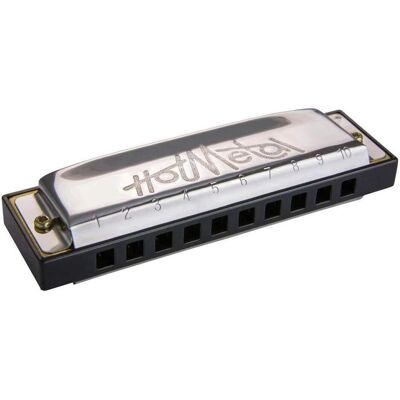 Hohner Mundharmonika (Mundharmonika, Diatonisch), Blasinstrumente, Schwarz Hohner Mundharmonika (Mundharmonika, Diatonisch), Blasinstrumente, Schwarz